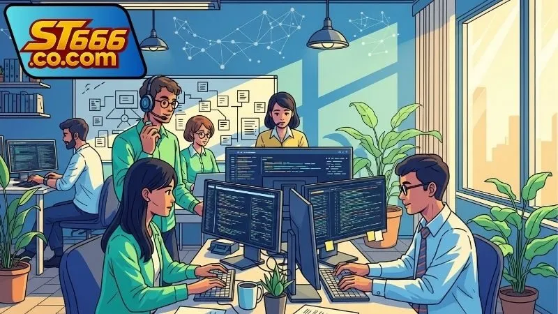 Hướng dẫn liên hệ bộ phận hỗ trợ ST666