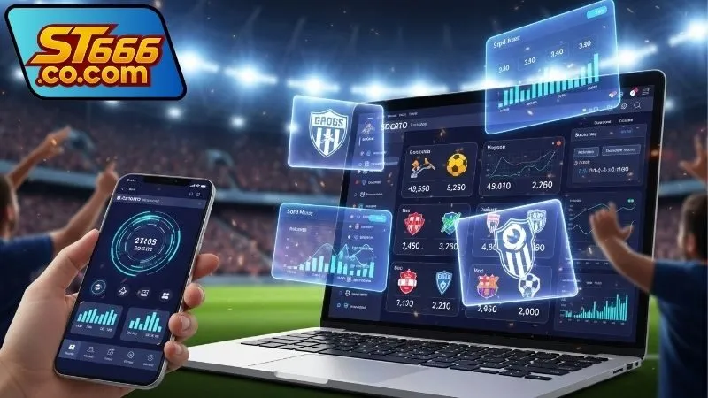 Ưu điểm khi cá cược thể thao ST666